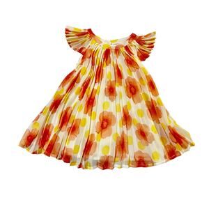 NWT Baby Gap Pleated Floral Dress Size 3-6m